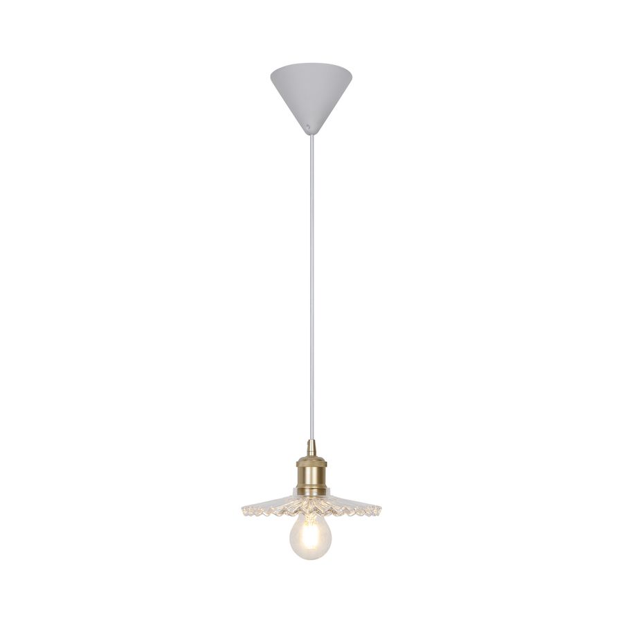 Torina 20, Pendelleuchte, Klar Glass - E27, IP20, max.40W
