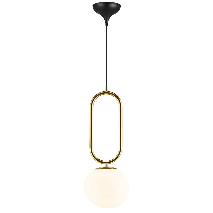 Shapes 27, Pendelleuchte, Messing - IP20, E27