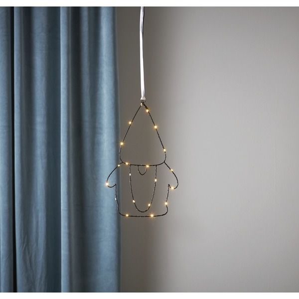 Silhouette Santa - IP20, Warmweiss, 20 LED's