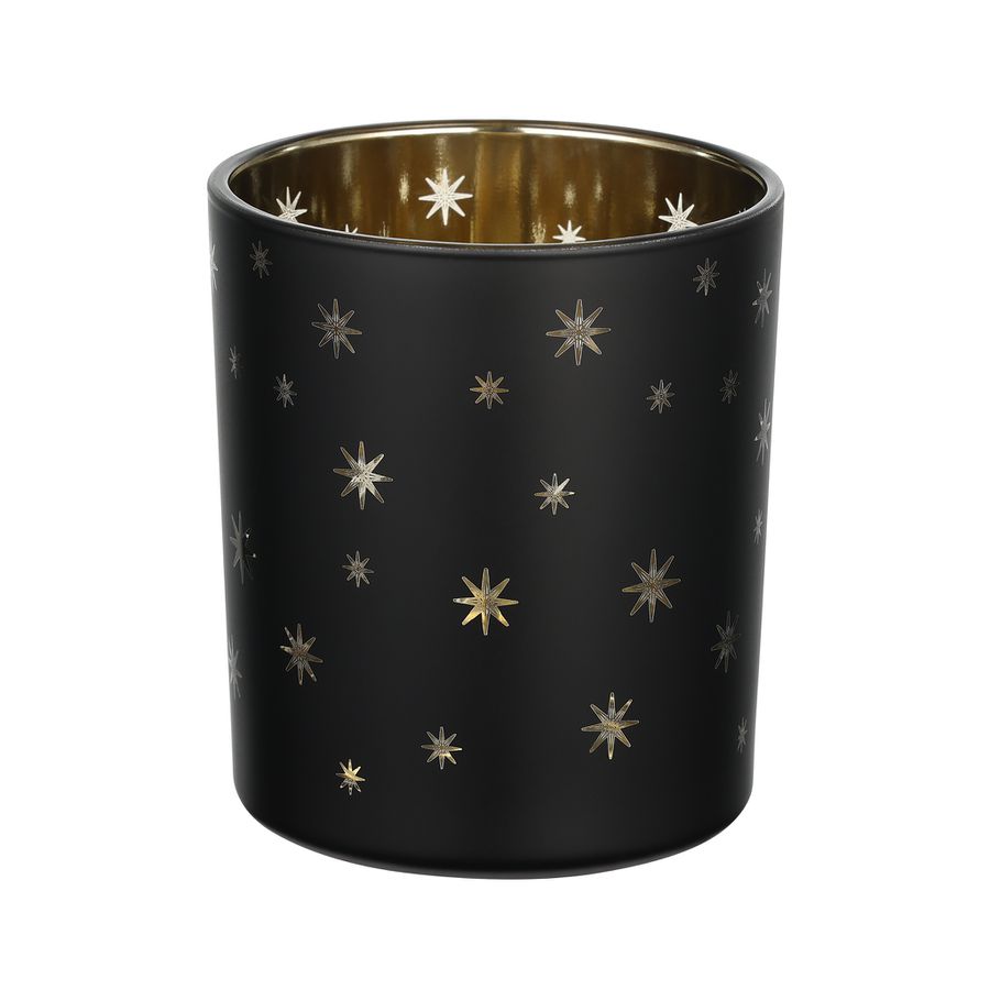 TEELICHTHALTER SW/GOLD Ø88 H-100 LUKUT - TEELICHTHALTER SW/GOLD Ø88 H-100 LUKUT