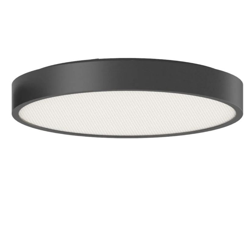 LED Anbauleuchte GAME 350 Down - 20W, 1750lm, 4000K , IP40, CRI 90, 90°, schwarz, DALI dimmbar, D=350mm, H=78mm