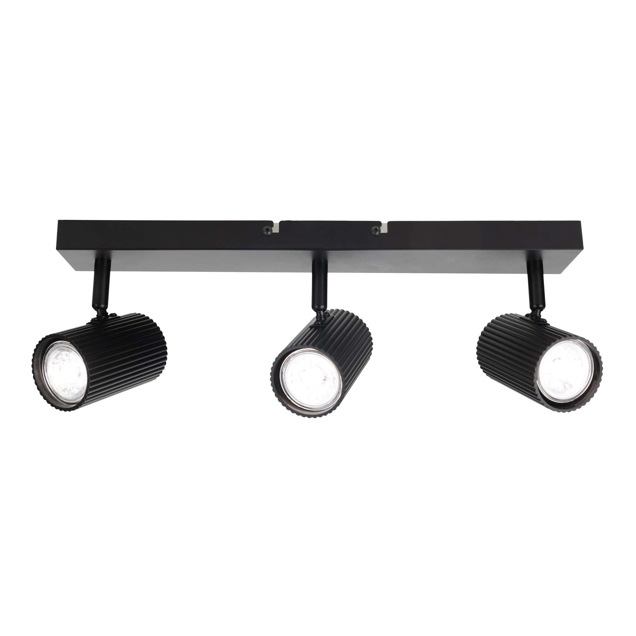 3er Spot-/Deckenleuchte  TINNIS  L: 41cm schwarz - IP20, GU10, Schwarz