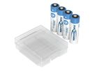 Digital NiMH Akku Mignon AA Typ 2850 (min. 2650 mAh) 4er Blister inkl. Batteriebox - 4er Pack