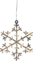 Schneeflocke Icy - IP20, Transparent, Warmweiss