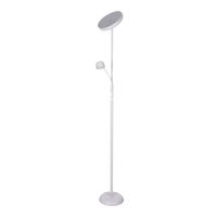 LED Stehleuchte  ROMIS  mit Lesearm weiß - IP20, LED-Modul, Weiss