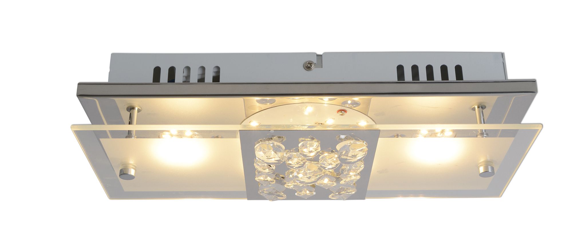LED Deckenleuchte Chur l:30cm - LED fest verbaut, 3000K, warmweiss