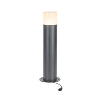 24V Pollerleuchte Rund - 24V DC, 5W, 450lm, 3000K, IP44, anthrazit