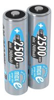 NiMH Akku Mignon AA Typ 2500 - Akku NiMH, AA, 1.2V, 2400 mAh