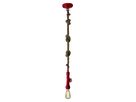 Metallbaldachin und Hanfseil Regia - E27, 40W, IP20