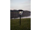 Solar Poller-Leuchte Felix - Schwarz, Lichtfarbe Warmweiss