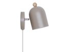 Wandleuchte Gaston Hell braun - E27, IP20, 230V
