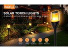 Duopack Solar-Stick Flamme rund - Warmweiss, IP44