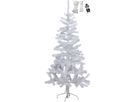 Weihnachtsbaum mit LEDAlvik - Weiss, 80LED, 150cm Höhe