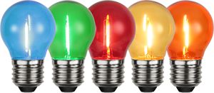 Lampada a led E27 5 Pack Decoration Party - E27,Keine Angabe Lm, 0K, 0.9W, 220-240VAC