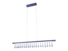 LED Pendelleuchte Nobilis l: ca. 100 cm - grau - LED, 23.6W, IP20
