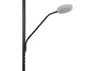 LED-CCT Stehleuchte  SAMIRO  inkl. Lesearm H: 180cm schwarz - IP20, LED-Modul, Schwarz