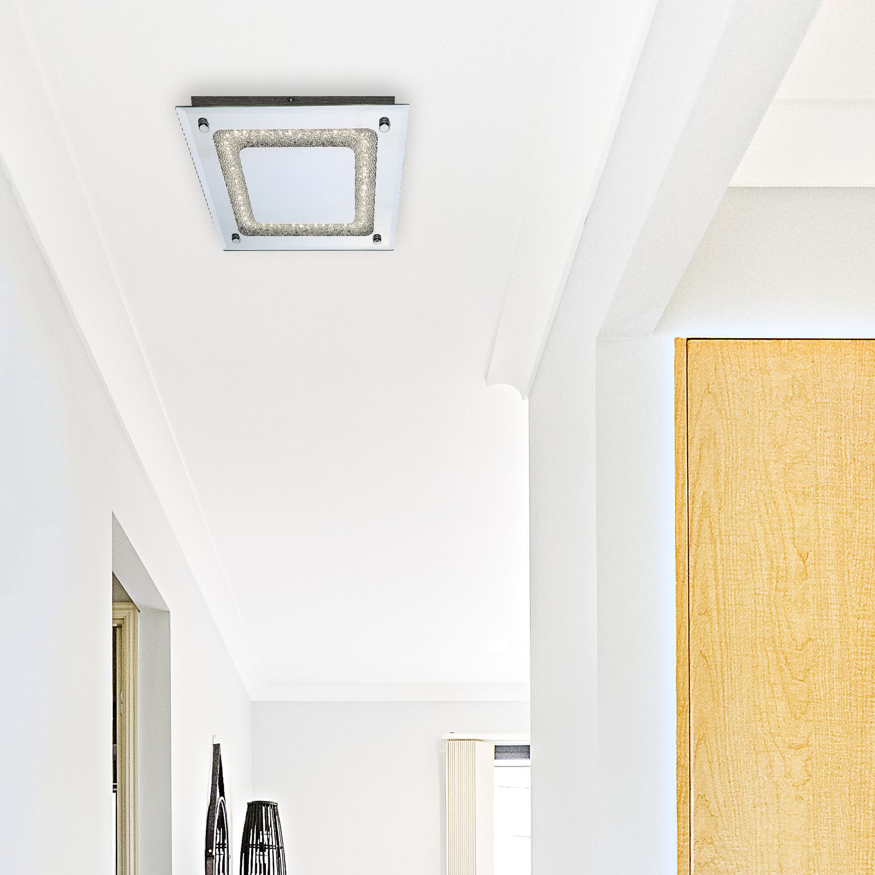 LED Deckenleuchte Thun d:24cm - LED fest verbaut, 3000K, warmweiss
