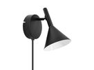 Wandleuchte Kelvis Schwarz - GU10, IP20, 230V