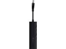 67W GaN Fast Charging Station - 2x T13, Out: USB-C1/ C2/ C3: 67W PD, C1+C2 shared: 45W + C3: 20W, USB-A: 5W, GaN, 1.5m Kabel,schwarz