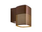 Wandleuchte Sidara  Seasidemetallischbraun - 15W, E27, IP54