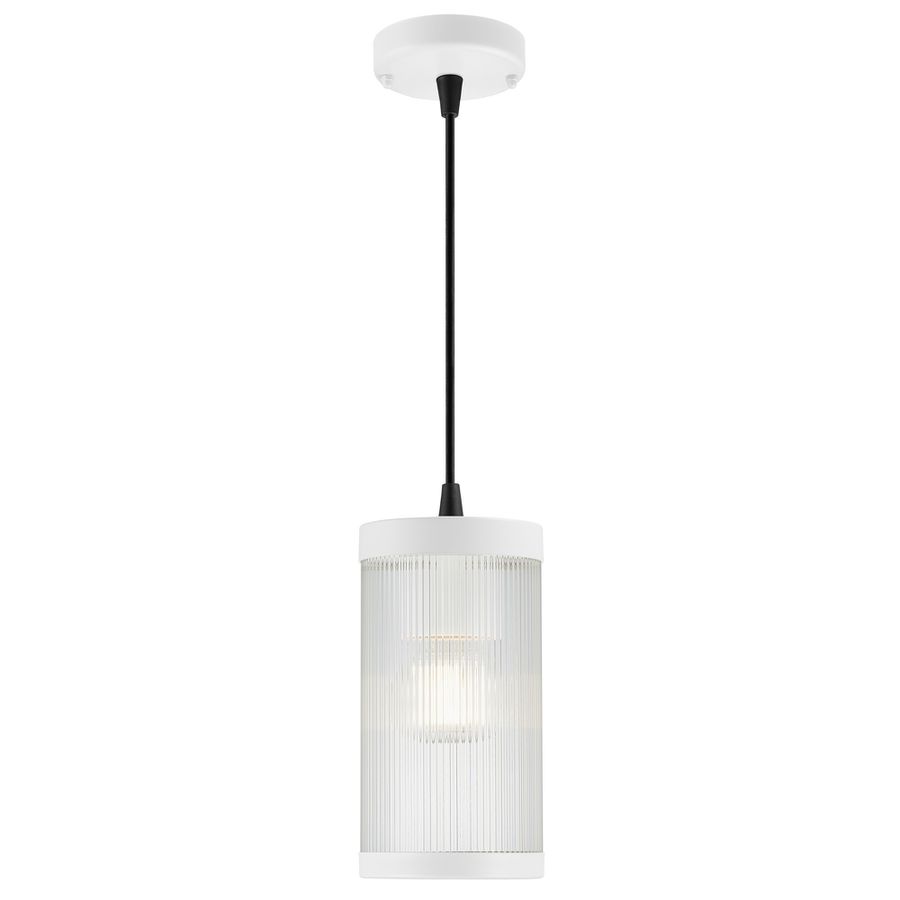 Coupar, Pendelleuchte, Weiss - E27, IP54, max.25W
