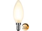 LED Leuchtmittel E14 C35 Opaque Filament RA90 - E14, 450Lm, 2700K, 5W, 220-240VAC