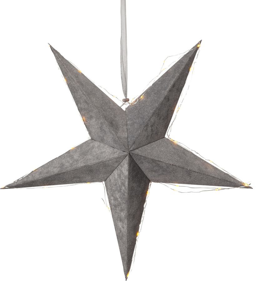 Papier Stern Velvet - IP20, Grau