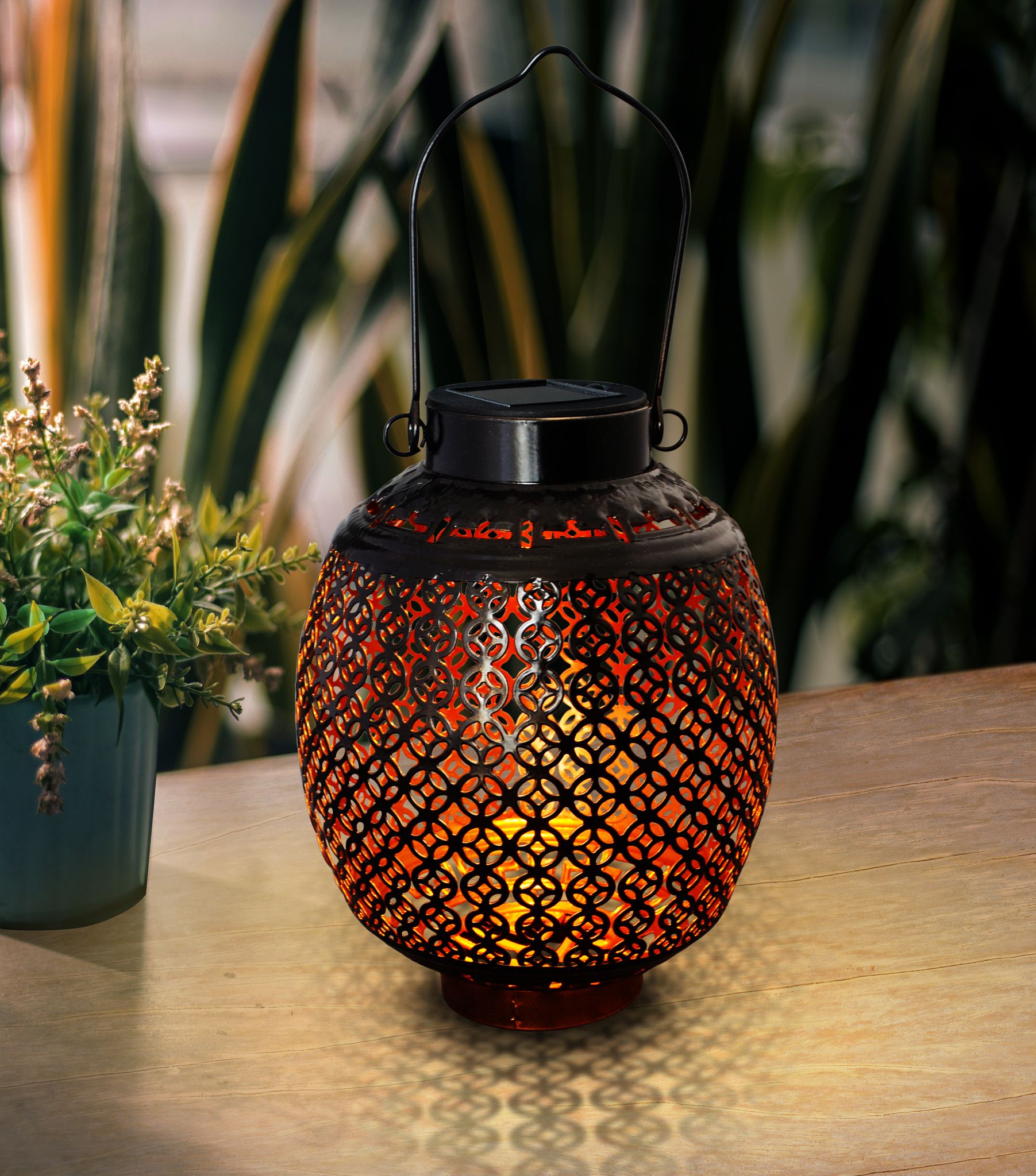 Solar Laterne IZAR - Warmweiss,  IP44, 3000K
