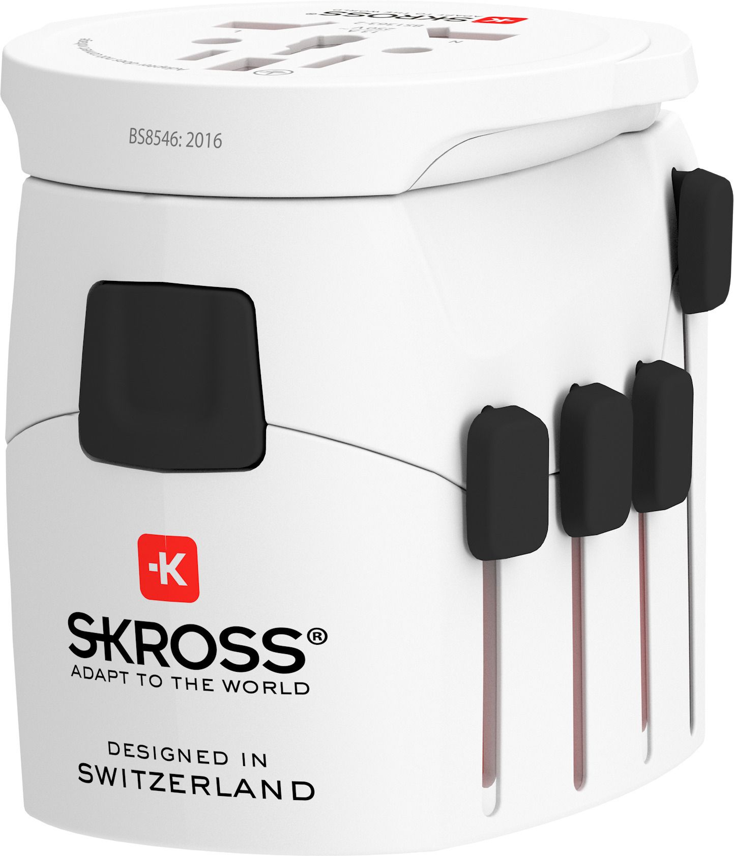 PRO+ USB (1xA/C) - Out: CH, Schuko, IT, UK, BRA, USA, AUS/China, In: CH, Schuko, IT, UK, USA/Japan, AUS/China