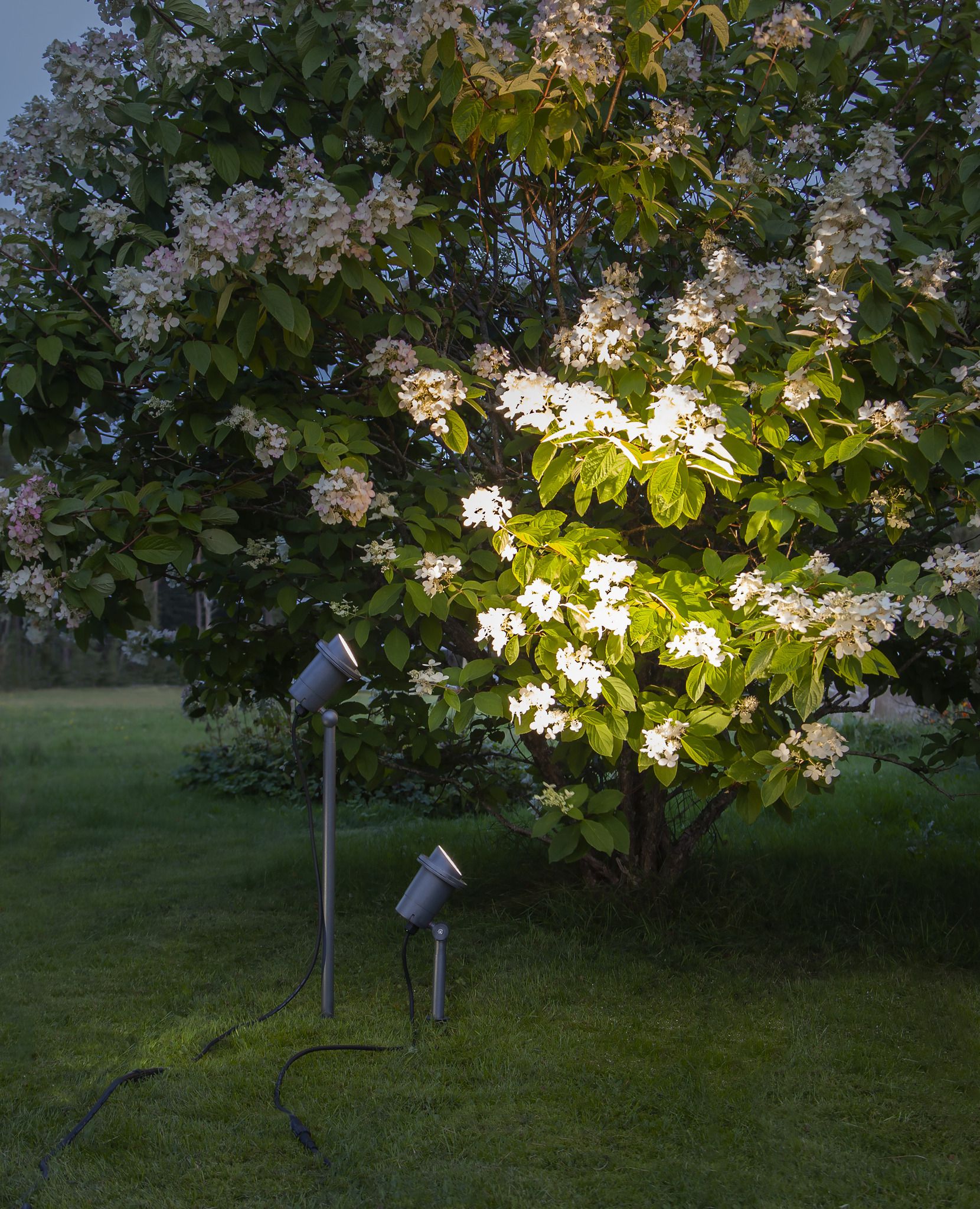 Outdoor Decoration Spotlight Focus - IP44, GU10, Grau