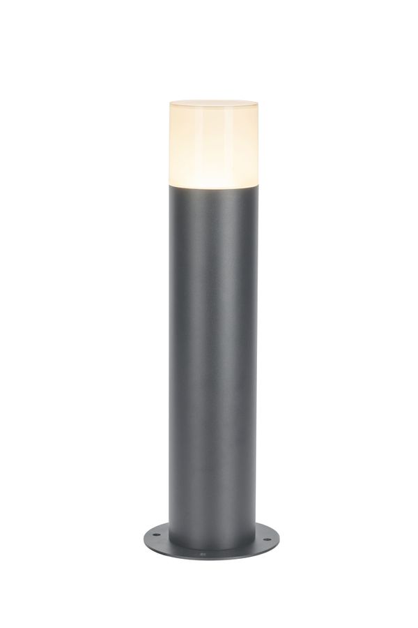 Playlight 24V Pollerleuchte Rund - 24V DC, 5W, 420lm, 3000K, IP44, anthrazit