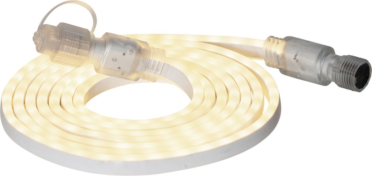 System 24 Extra, Lichtschlauch, 600x1cm - Transparent, Warmweiss