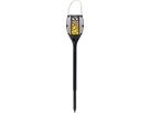 Solar Fackel Flame - Schwarz, Lichtfarbe Gelb