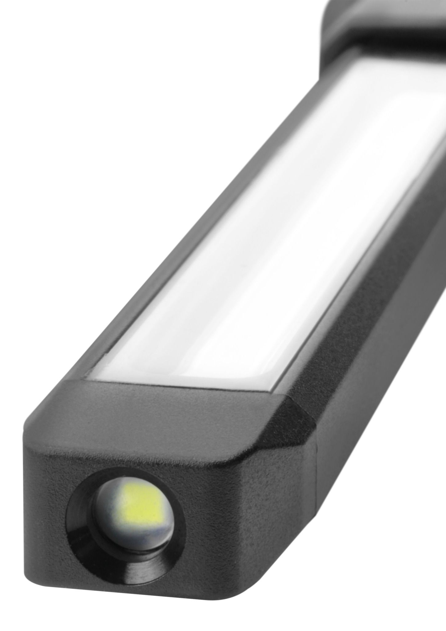 LED Profi-Taschenarbeitsleuchte IL500R - 3.7V DC (USB) 5W, 500lm, IP20, max. 3h, 22m, IP20, L=320mm, B=43mm, H=33mm