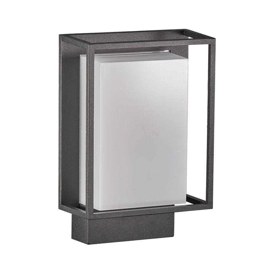 LED Wandleuchte Nestor - 8W, 550lm, 2700K, IP44, CRI 80, 120°, nicht dimmbar, L=221mm, B=147mm, H=87mm
