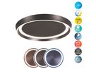 LED-CCT Deckenleuchte  LEVIAN  : 49cm anthrazit - IP20, LED-Modul, Anthrazit