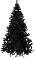 Künstlicher Weihnachtsbaum Quebec - schwarz, keine Lämpchen, 210cm Höhe