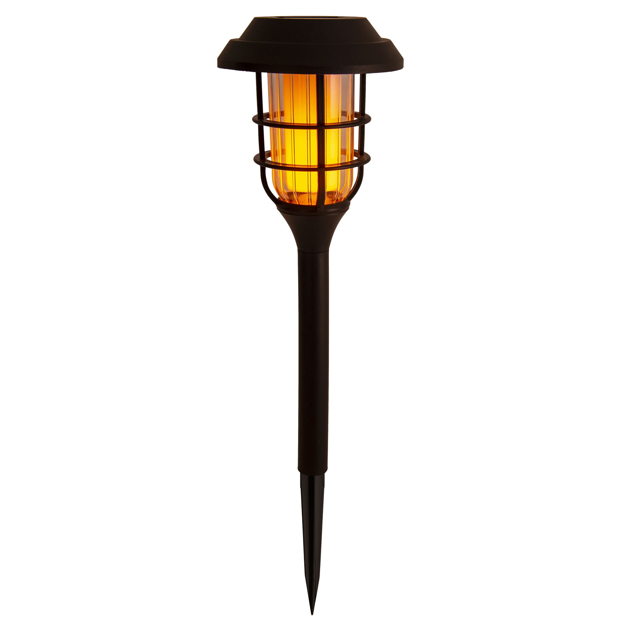 3er-Set LED-Outdoor-Erdspieß h: 34cm - IP44, warmweiss