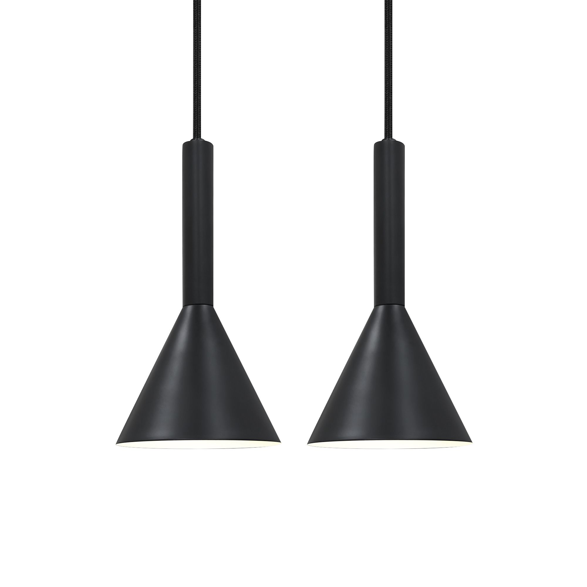 Pendelleuchte Kelvis 2-Kit Schwarz - GU10, IP20, 230V