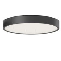LED Anbauleuchte GAME 350 Down - 20W, 1600lm, 3000K , IP40, CRI 90, 90°, schwarz, nicht dimmbar, D=350mm, H=78mm