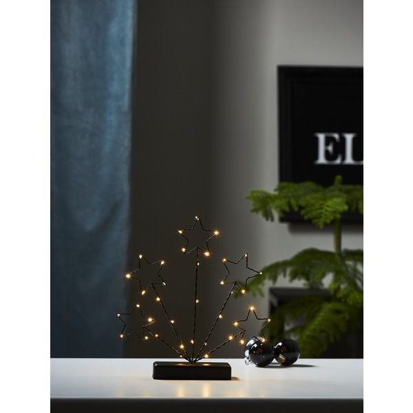 Kerzenständer Sterny - IP20, Warmweiss, 38 LED