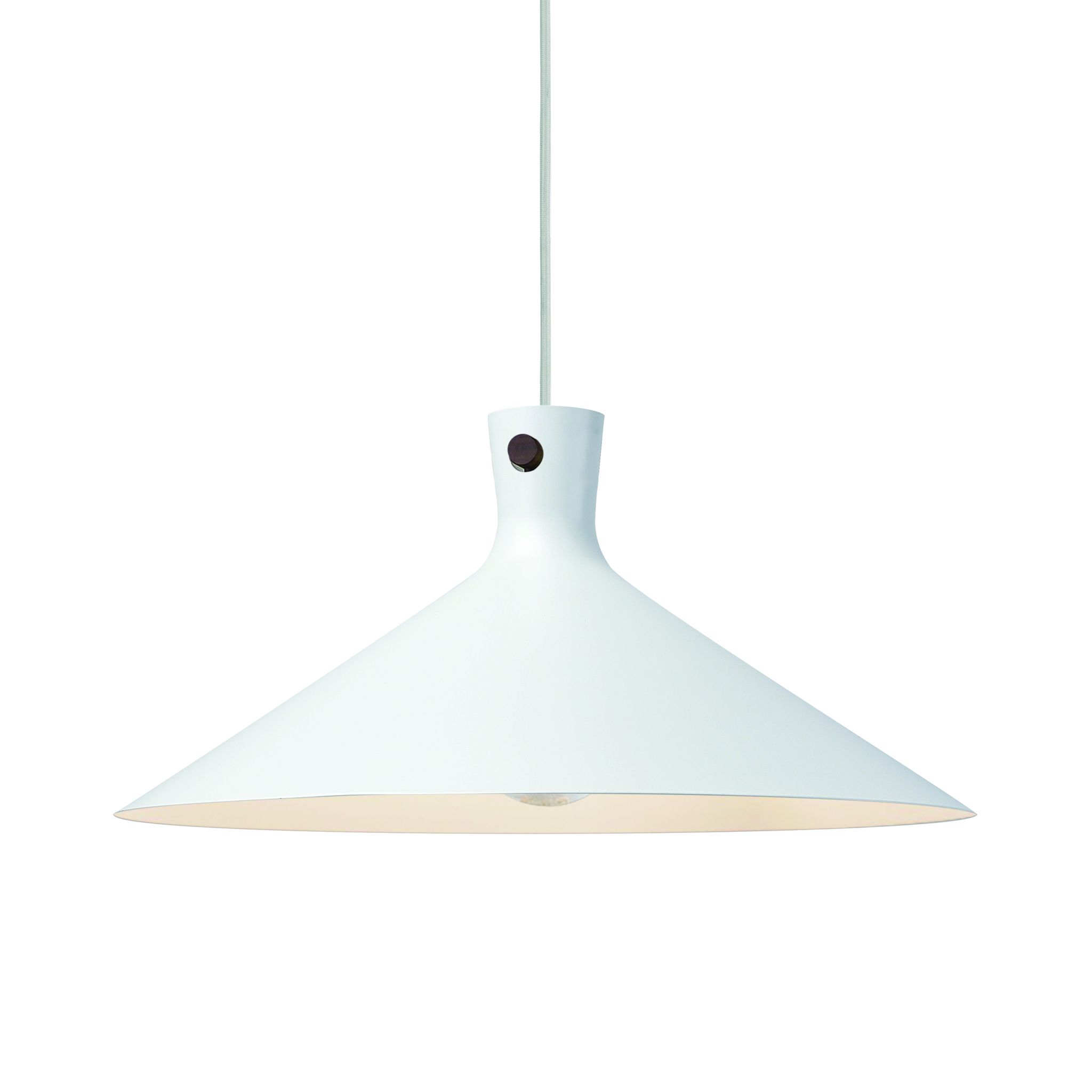 Pendelleuchte Dorina Weiss - 60W, E27, IP20