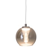 LED Pendelleuchte anthrazit Vaso - LED fest verbaut, 3000K, warmweiss