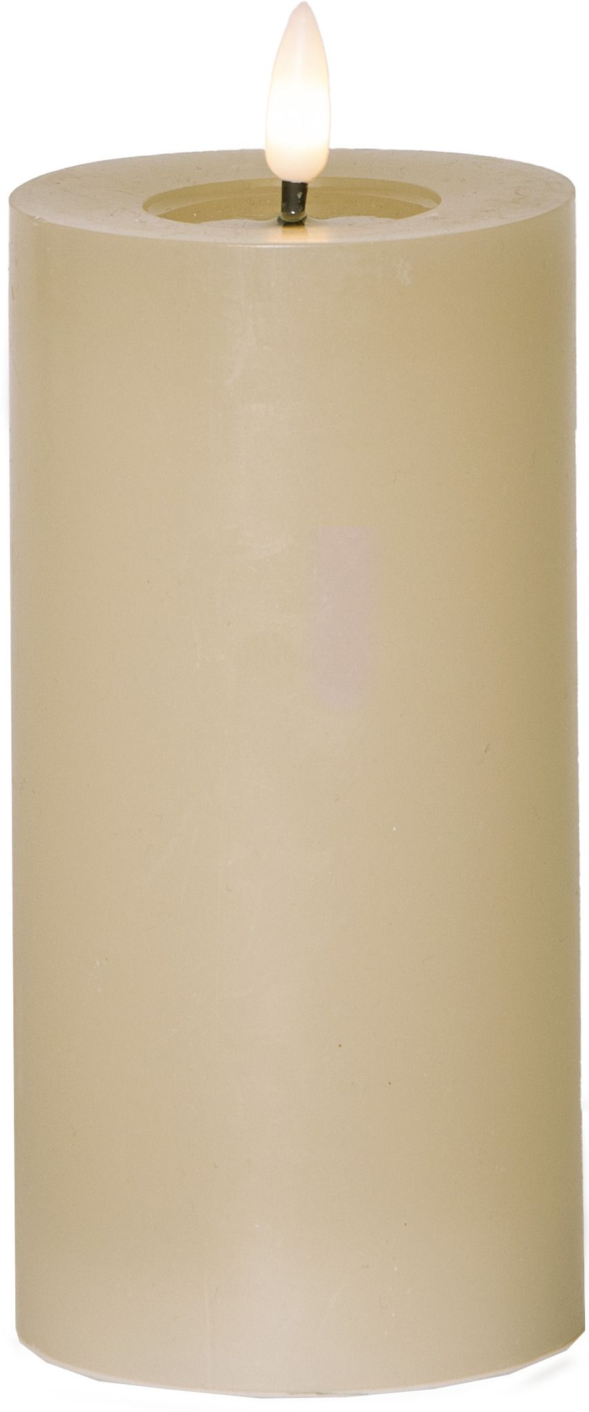LED Pillar Kerze Flamme Flow - 0/12