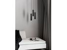 Tilo, 3-Pendelleuchte, Schwarz - GU10, max. 1x 5W, IP20
