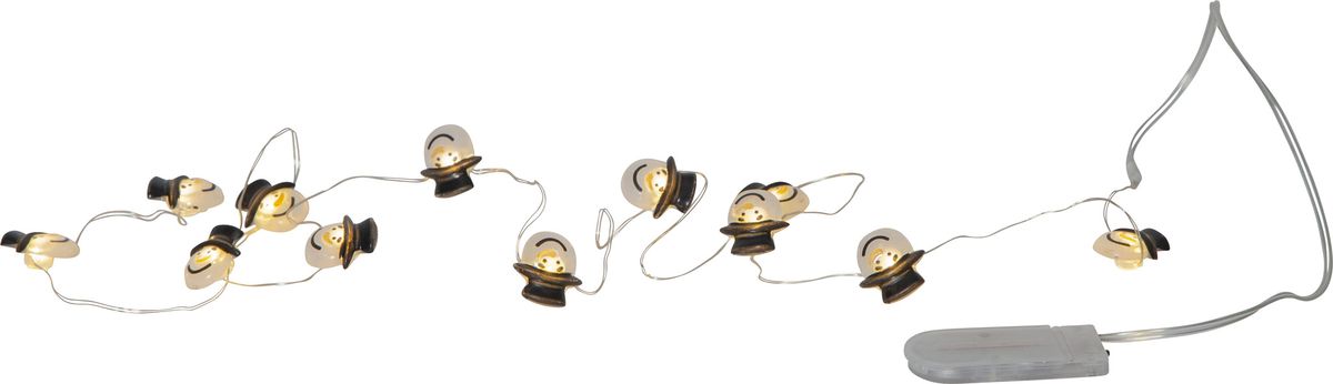 Lichterkette Dew Drop - IP20, Warmweiss, 12 LED