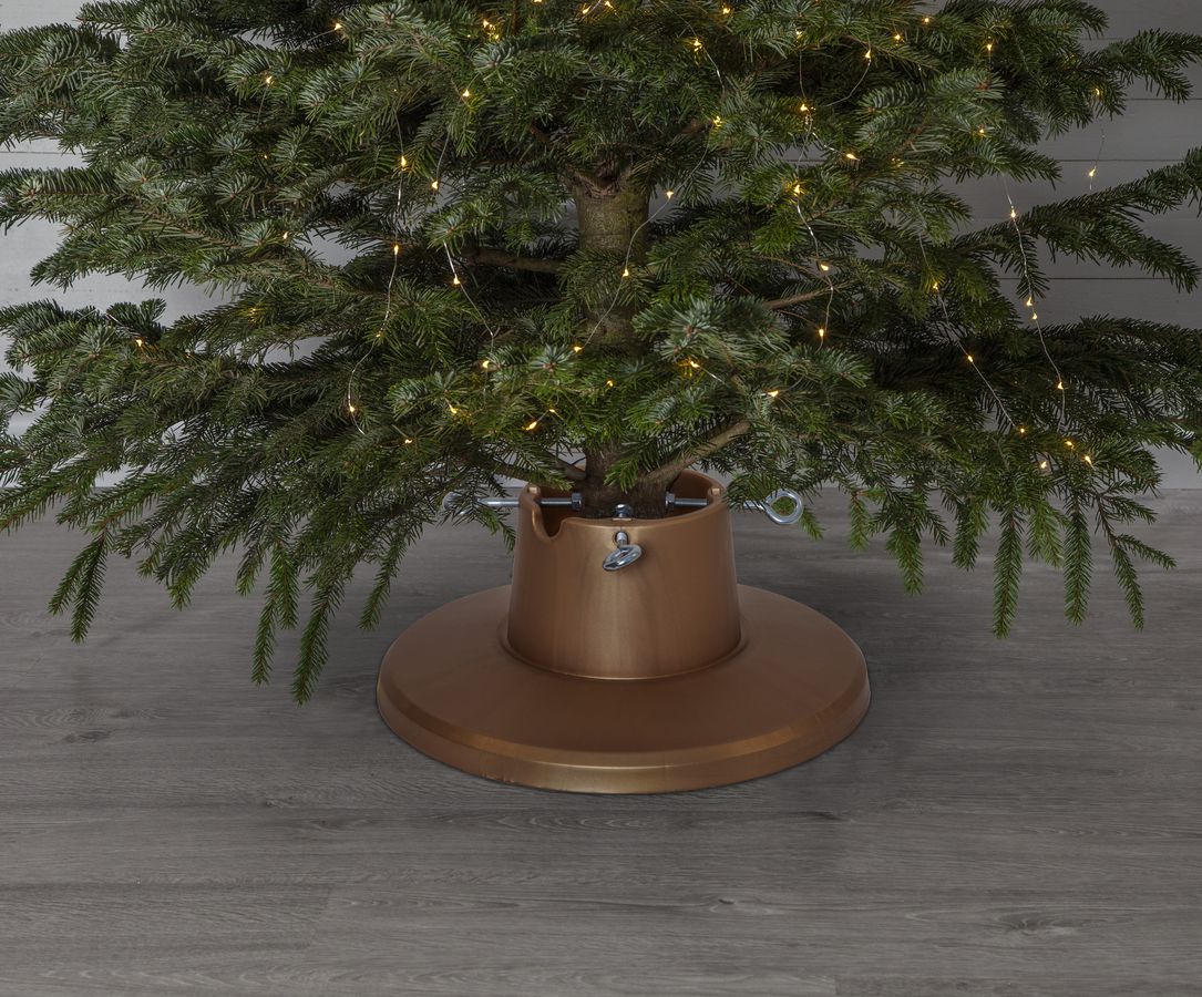 Universeller Standfuss für Weihnachtsbäume - 38cm x 38cm x 16 cm