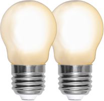 LED Lamp E27 Frosted Duo Pack - E27, 250Lm, 2.5W, 2700K