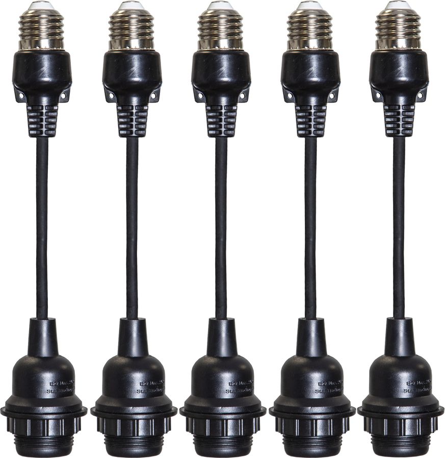 ACCESSORY CONNECTA E27 - E27 Fassung 5er Set