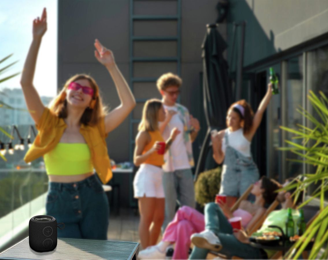 BTS-Mini Lautsprecher - Wiedergabezeit max. 4 Stunden